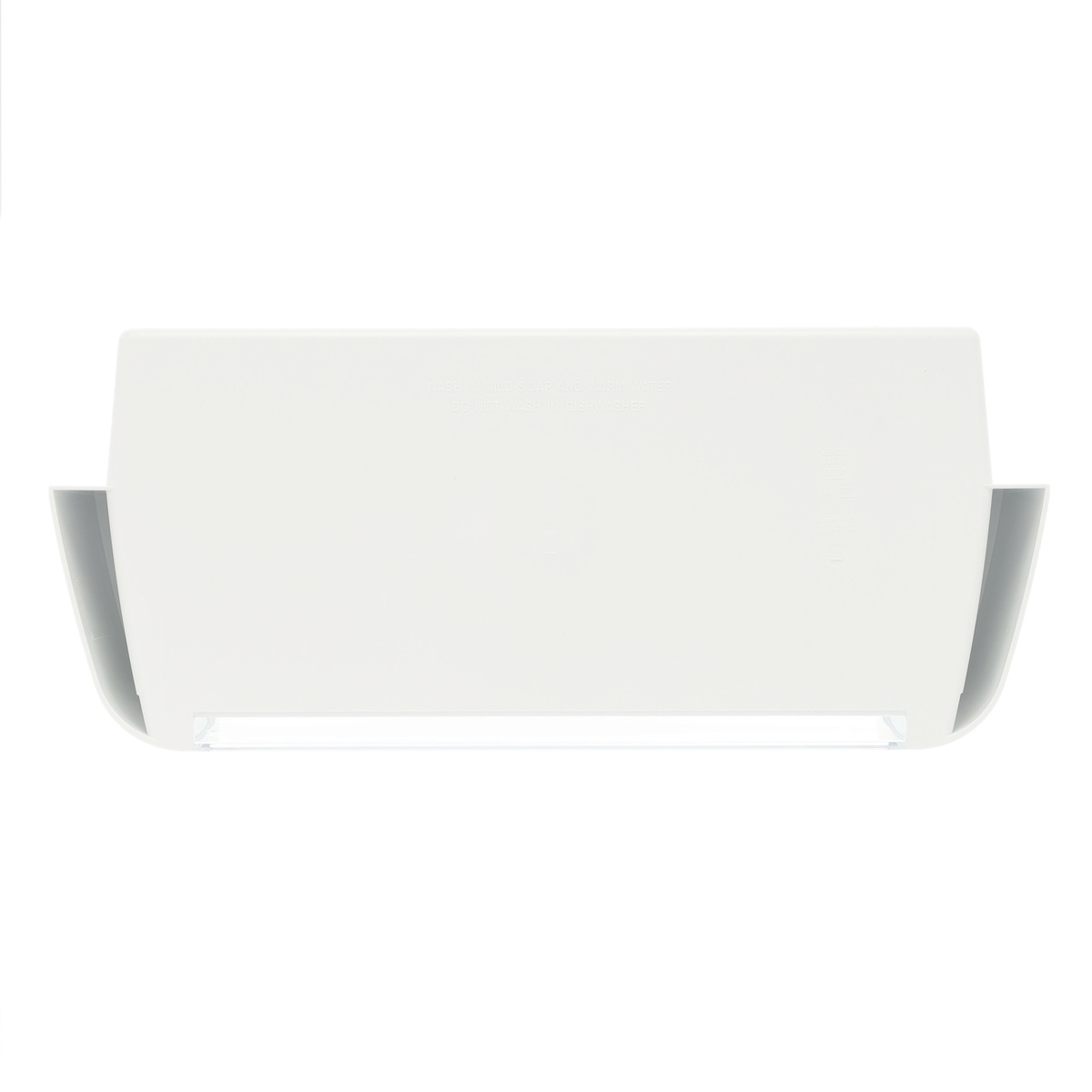 WP2223860 - Genuine OEM Whirlpool Refrigerator Door Shelf Bin, Clear/White